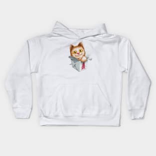 Take Out Kitty Kids Hoodie